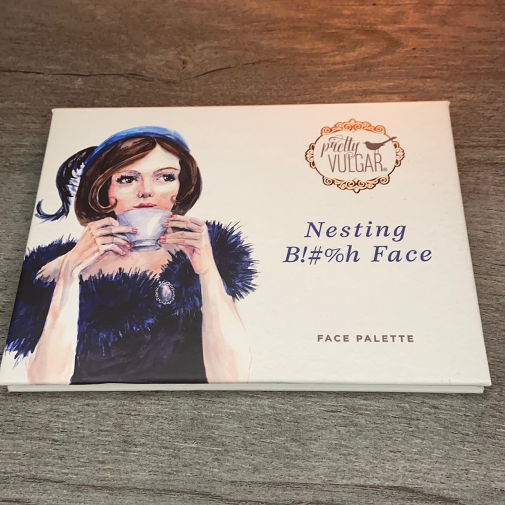 Pretty vulgar nesting b!#%h face face palette